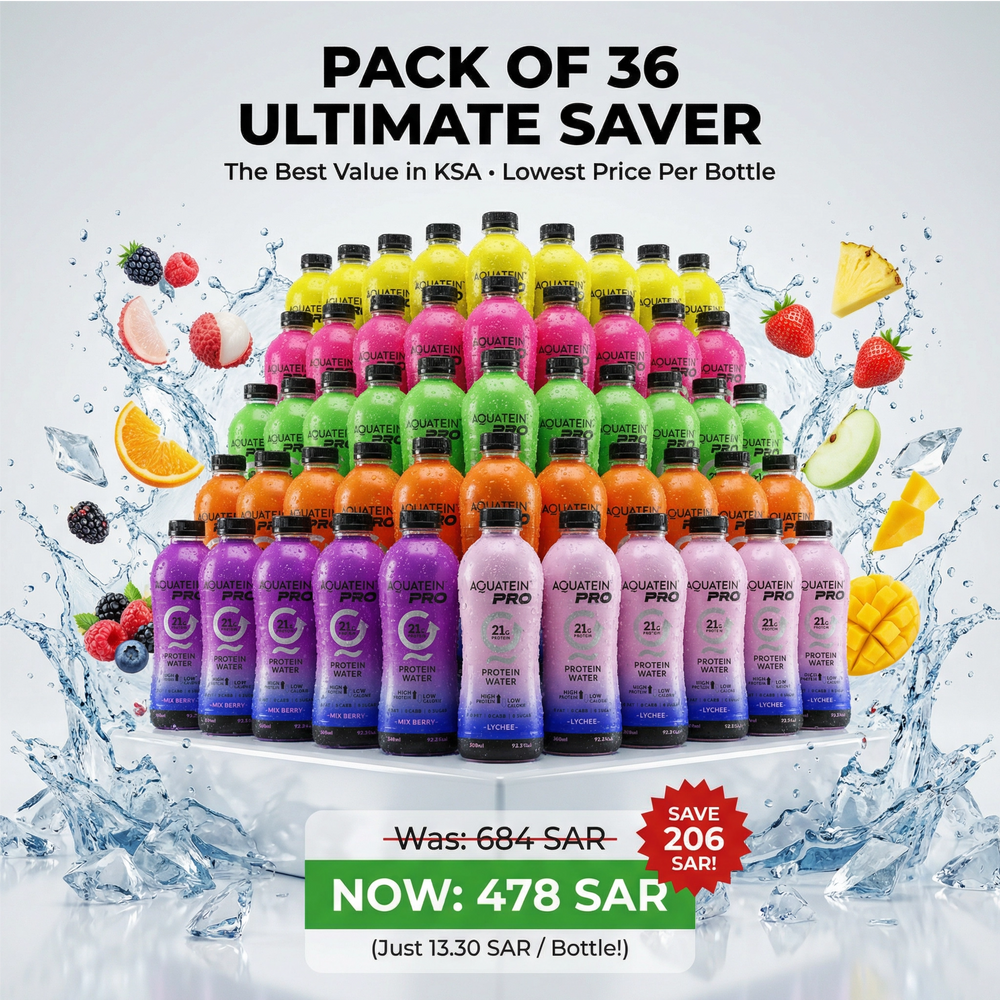 Pack of 36 For Only 478.80 SAR - 21g Protein Water